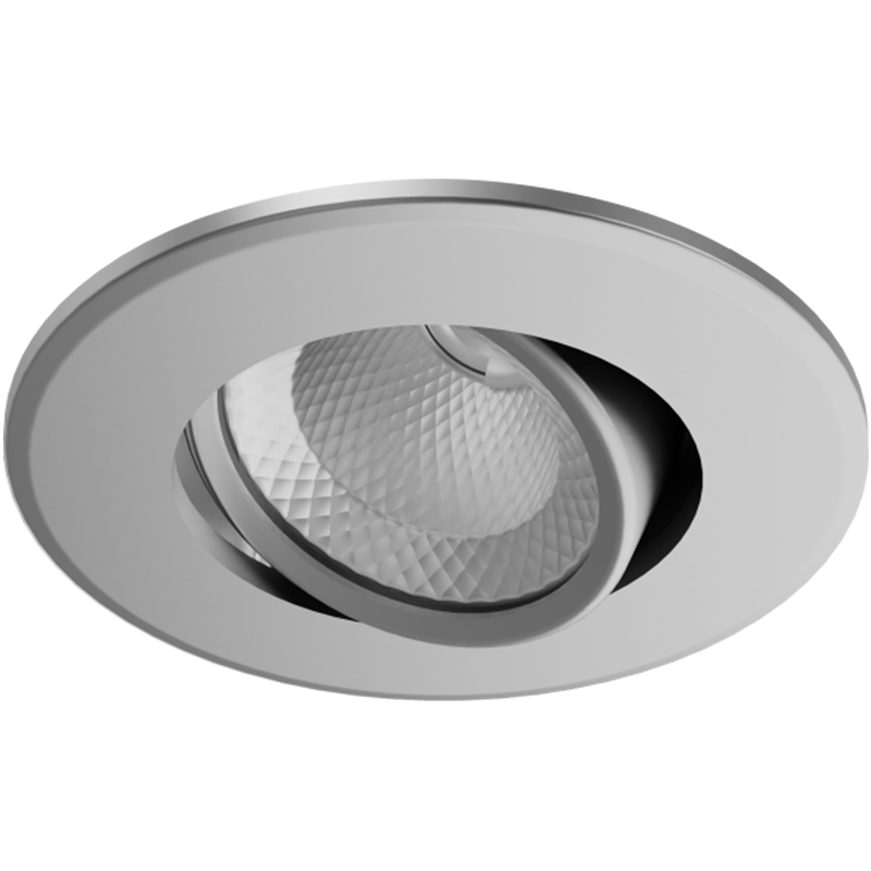 EL191022 | EL191022 | LED DownLight COB Κινητό 45? Brus.Nickel|3.1W|4000k|210lm|Φ68xh36|+Driver|{enj